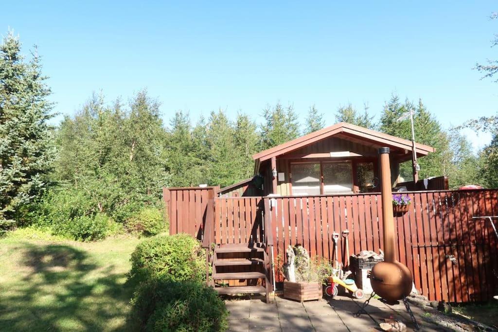Cottage With Hot Tub In Beautiful Surroundings Hroarsstathir Ngoại thất bức ảnh